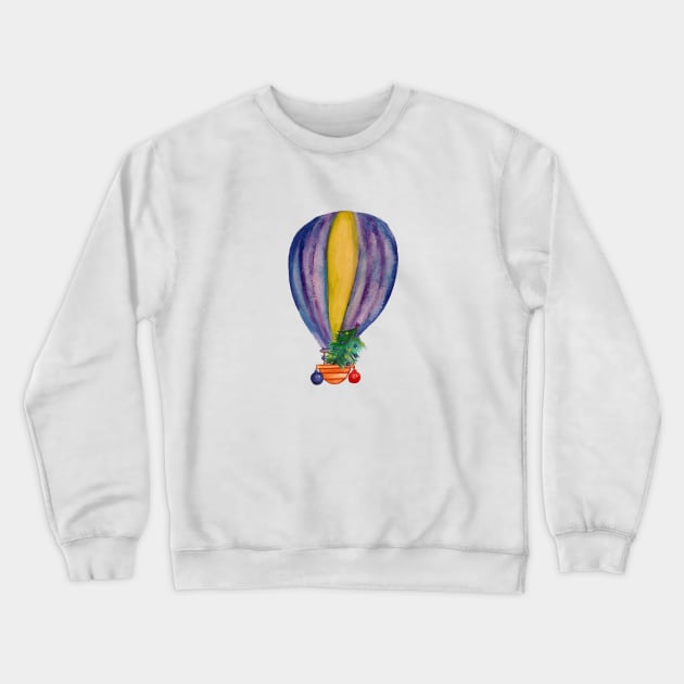 Holiday Balloon Crewneck Sweatshirt by Manitarka